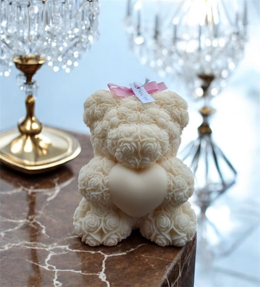 Bougie OURSON FLOWER BEAR XL